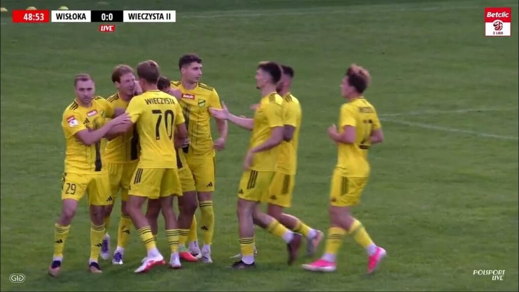 Bramki : WISŁOKA DĘBICA 0 – 3 Wieczysta II Kraków