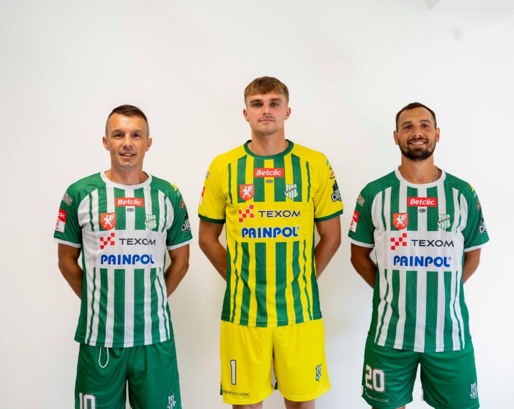 NOWE STROJE MECZOWE!
