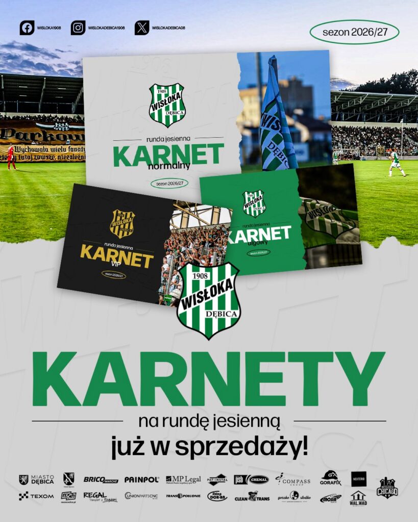 PRZYPOMINAMY O SPRZEDAŻY KARNETÓW