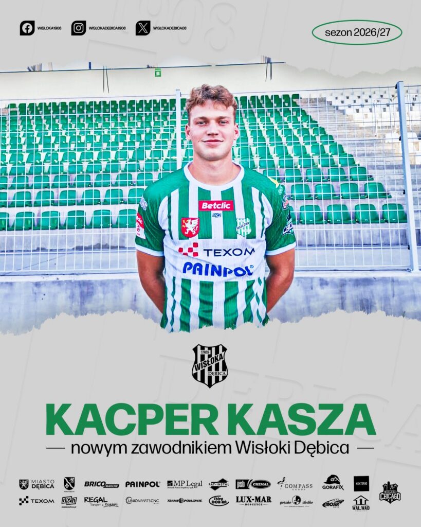 TRANSFER LAST MINUTE. KACPER KASZA ZAMYKA KADRĘ